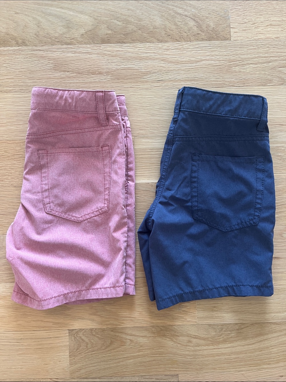 Cat & Jack Pink and Navy Stretch Shorts (2)